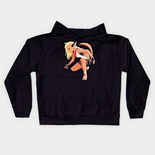 Finn she-ra Kids Hoodie